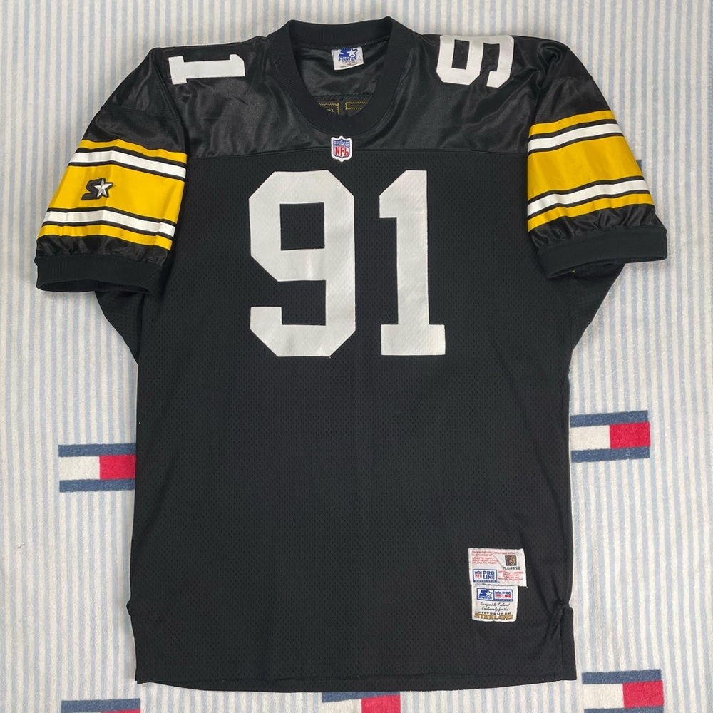 Vintage Authentic Starter Pittsburgh Steelers Kevin Greene NFL Football Jersey